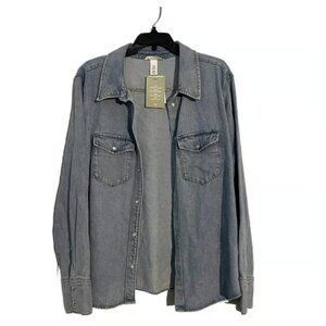 H&M Denim Shirt, Size XXL
